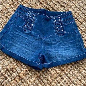 NWT Bebe Jean shorts